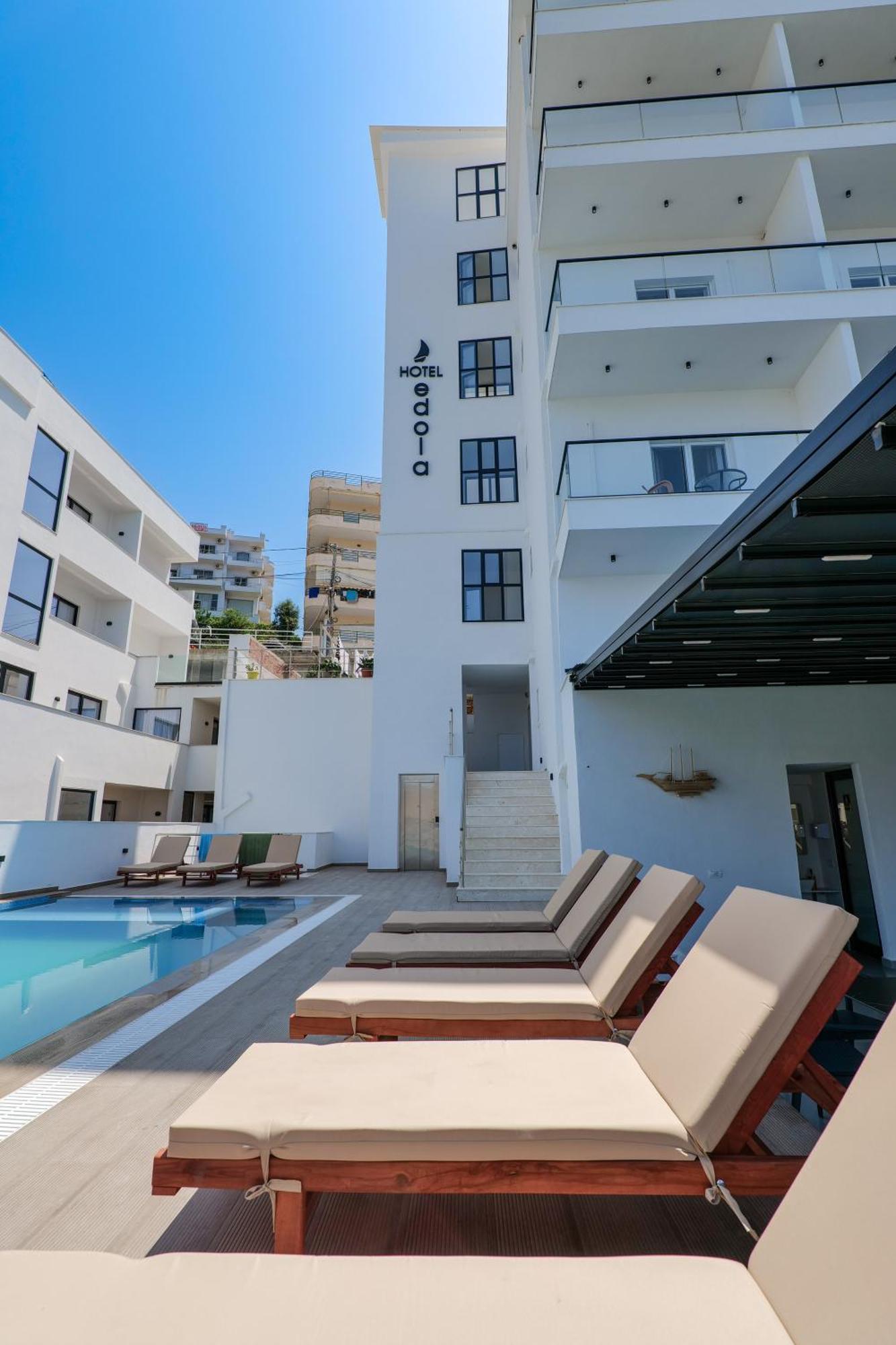 Hotel Edola Sarandë Exteriör bild