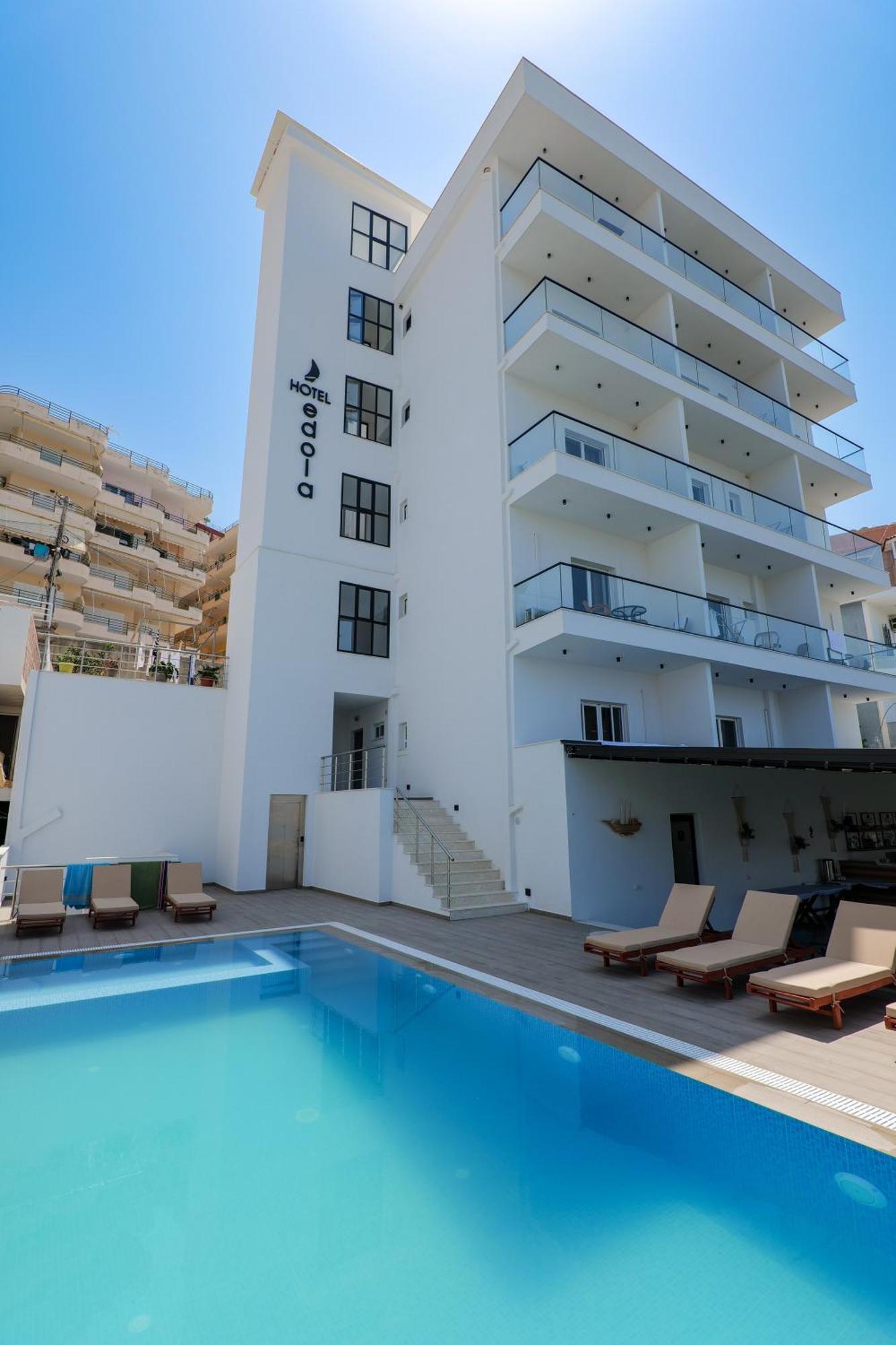 Hotel Edola Sarandë Exteriör bild