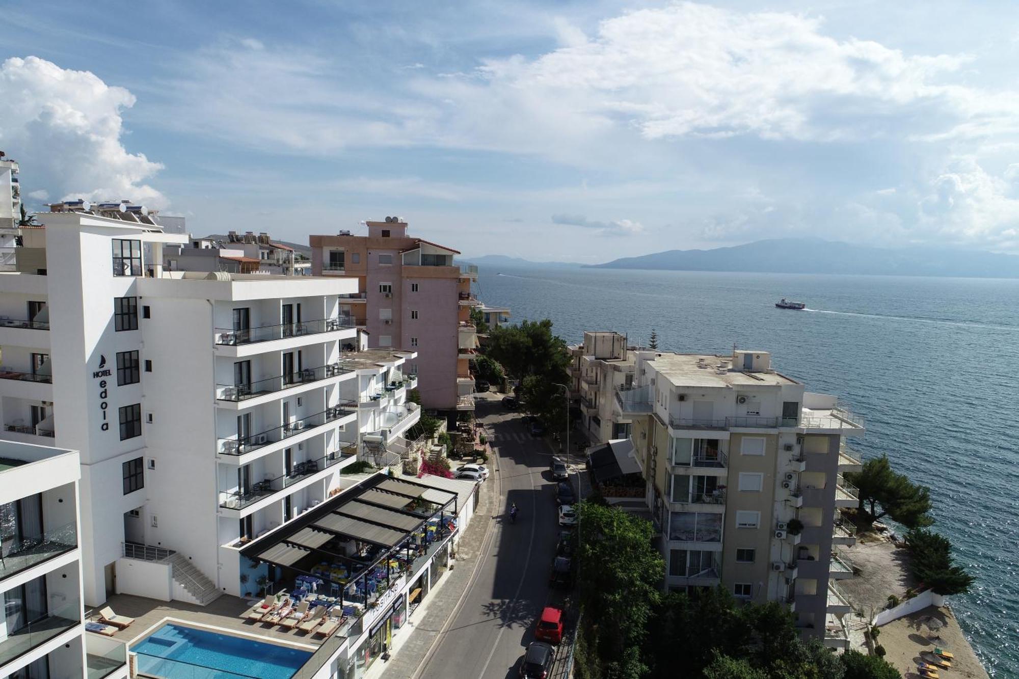 Hotel Edola Sarandë Exteriör bild