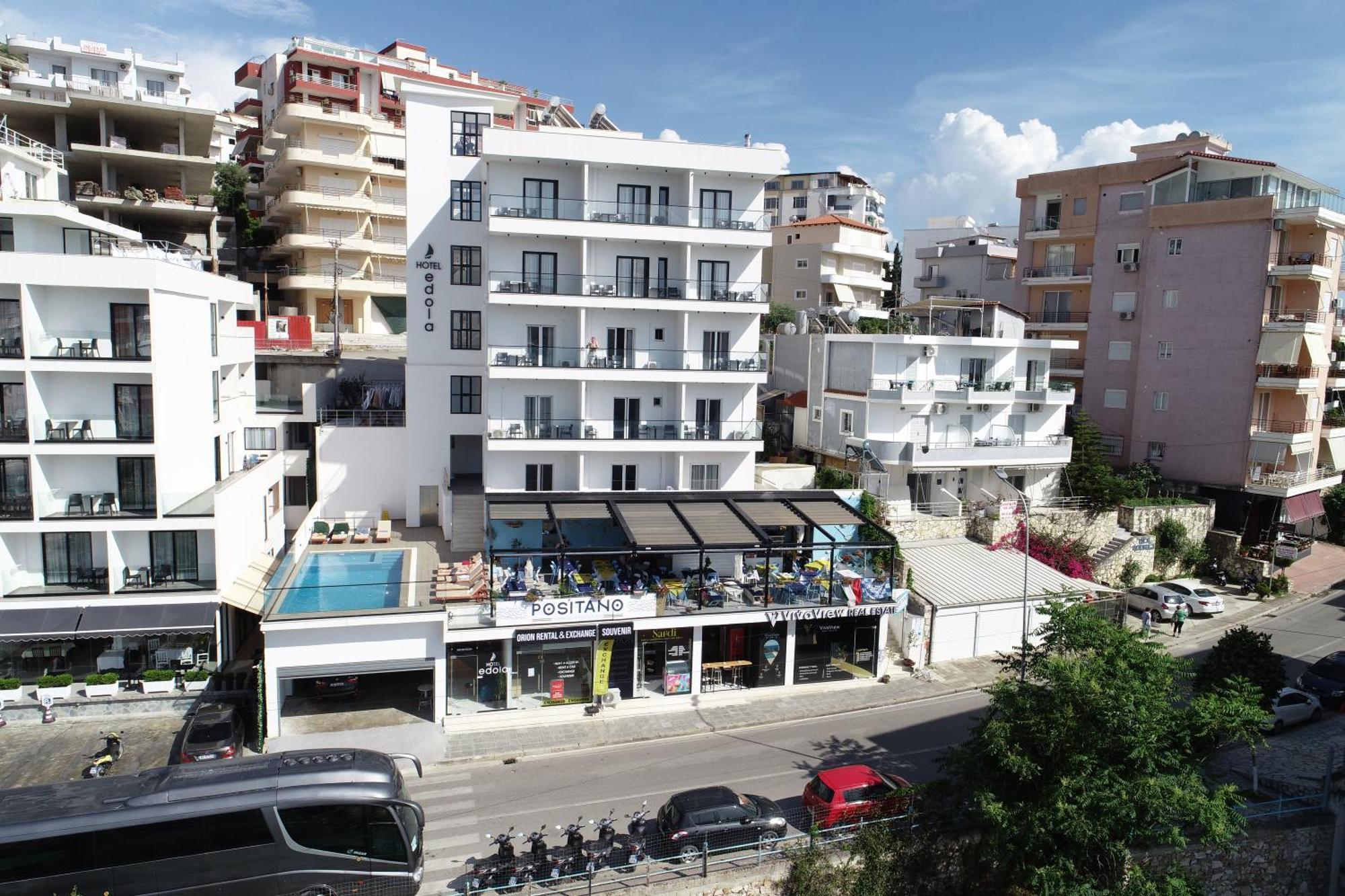 Hotel Edola Sarandë Exteriör bild